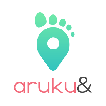 aruku＆（あるくと）ロゴマーク