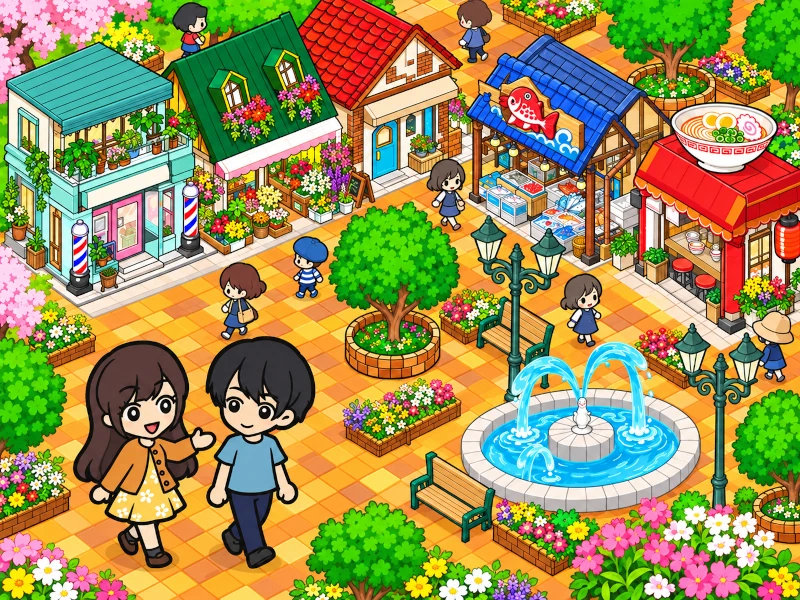 ハコハコ！商店街イメージ画像